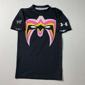 Under Armour Adult Medium WWE Ultimate Warrior Short Sleeve T Shirt